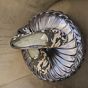 Clarks Cloudsteppers Washable Knit Bow Flats - Carly Hopecure! 8.5